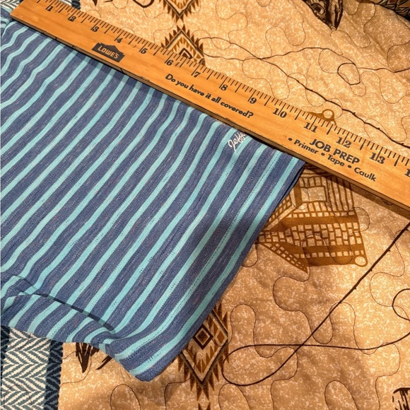 Peter Millar Jefferson Landing Summer Comfort Gray Striped Polo Shirt men’s - Picture 9 of 10